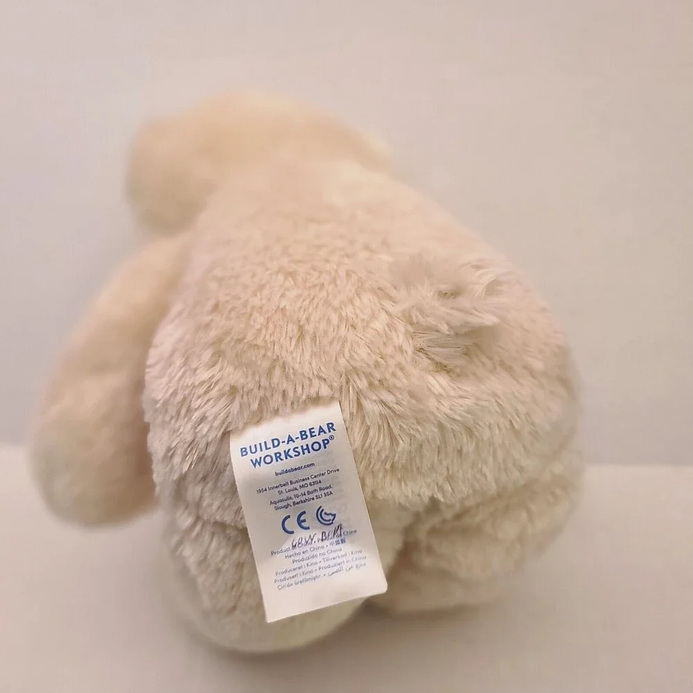 Build A Bear Tan Beige Teddy Bear Plush 15